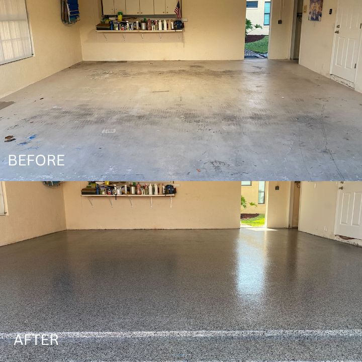 Floor cleaning - before and after image five