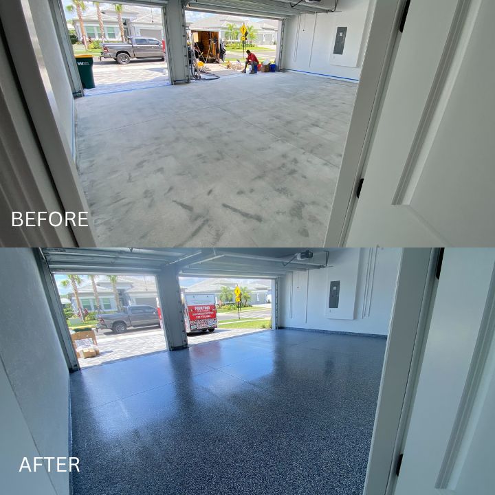 Floor cleaning - before and after image six